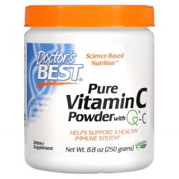 Doctor's Best, Порошкообразный витамин С (Best Vitamin C Powder), 8,8 унций (250 г)