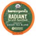 BareOrganics, Radiant, чай с суперфудами, зеленый чай, 10 чашек по 4,5 г (0,16 унции)