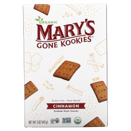 Mary's Gone Crackers, Graham Style Snack, Cinnamon, 5 oz (141 g)