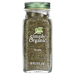 Simply Organic, Тимьян, 0,78 унции (22 г)