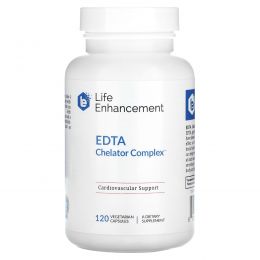 Life Enhancement, ЭДТА комплекс с хелатором, 120 капсул