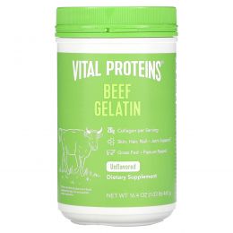 Vital Proteins, Желатин говяжий, 16 унций (454 г)