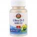 KAL, Ultra D-3 ActivMelt, Lemon Lime, 5000 IU, 90 Micro Tablets