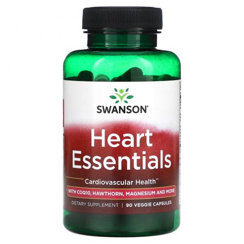 Swanson, Heart Essentials, 90 растительных капсул