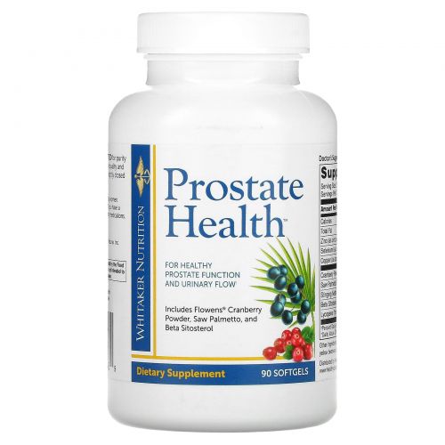 Dr. Whitaker, Prostate Health, 90 Softgels