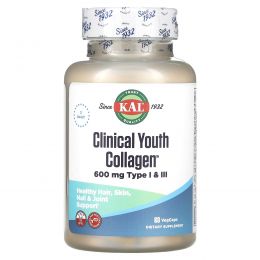 KAL, Clinical Youth Collagen, 60 Veggie Caps