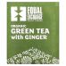 Equal Exchange, Organic Green Tea With Ginger, 20 Tea Bags, 1.05 oz ( 30 g)