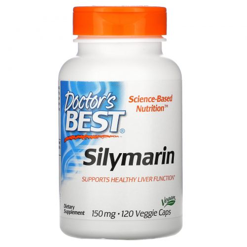 Doctor's Best, Silymarin, 150 mg, 120 Veggie Caps