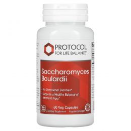 Protocol for Life Balance, Saccharomyces Boulardii, 60 Veg Capsules