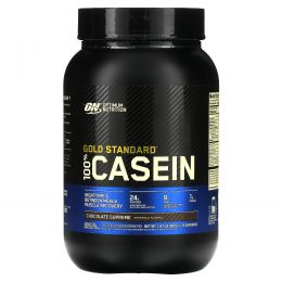 Optimum Nutrition, 100% казеин, Золотой Стандарт, шоколадный вкус, 909 г