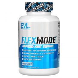 EVLution Nutrition, FlexMode, усовершенствованная формула поддержки суставов, 90 капсул