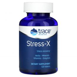 Trace Minerals ®, Stress-X, 120 таблеток