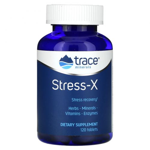 Trace Minerals ®, Stress-X, 120 таблеток