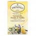 Twinings, Растительный чай с ромашкой, медом и ванилью, Не содержит кофеина, 20 пакетиков в индивидуальной упаковке, 1,13 унций (32 г)