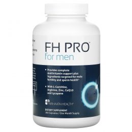 Fairhaven Health, FH Pro for Men, Clinical Grade Fertility Supplement, 180 Capsules