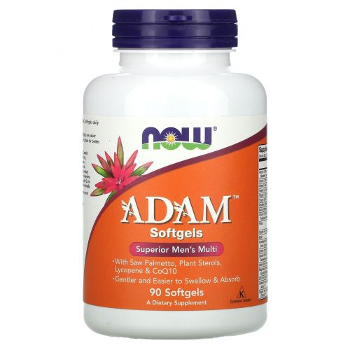 Now Foods, Adam, Superior Men's Multi, 90 Softgels