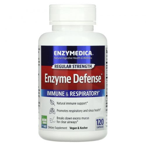 Энзаймедика, Enzyme Defense, 120 капсул