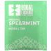 Equal Exchange, Organic Spearmint Herbal Tea, Caffeine-Free, 20 Tea Bags, 0.99 oz (28 g)