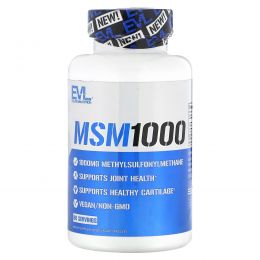 EVLution Nutrition, MSM 1000, 120 Veggie Capsules