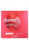 Durex, для экстра чувствительности, тонкие, обычного размера, 42 латексных презерватива