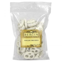 Bergin Fruit and Nut Company, Yogurt Pretzels, 10 oz (283 g)