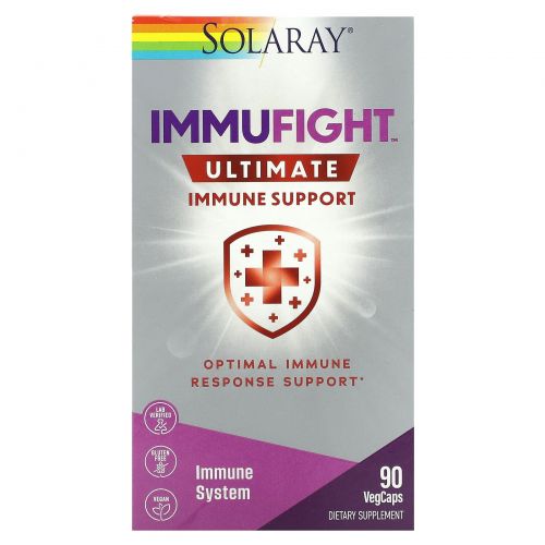 Solaray, ImmuFight, Ultimate Immune Support, 90 Vegetarian Capsules