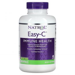 Natrol, Easy-C, 500 мг, 240 растительных капсул