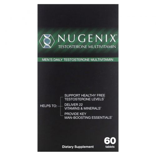 Nugenix, Testosterone Multivitamin, 60 Tablets