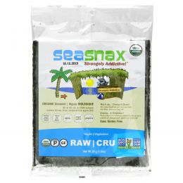 SeaSnax, Raw Seaweed, 10 sheets - 1 oz (28 g)