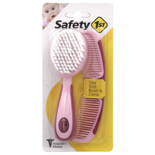 Safety 1st, расческа и щетка Easy Grip, 2 шт.