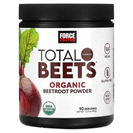 Force Factor, Total Beets, органический порошок из свеклы, 450 г (15,9 унции)