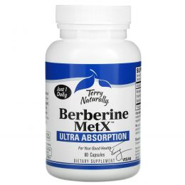 Terry Naturally, Berberine MetX, Ultra Absorption, 60 Capsules