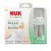 NUK, Simply Natural, Bottles, White, 1+ Months, Medium, 3 Pack, 9 oz (270 ml) Each