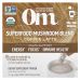 Om Mushrooms, Mushroom Powered Coffee Latte Blend, 10 Packets, 0.28 oz (8 g) Each