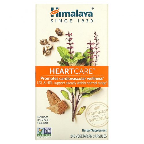 Himalaya Herbal Healthcare, HeartCare, 240 растительных капсул