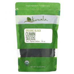 Kevala, Organic Raw Black Cumin Seeds, 16 oz.