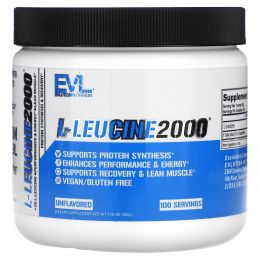 EVLution Nutrition, L-Leucine2000, Unflavored, 7.05 oz (200 g)