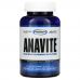 Gaspari Nutrition, Anavite, лучший мультивитамин для производительности, 180 таблеток