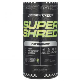 C4 / Cellucor, Super Shred, средство для сжигания жира, 60 капсул