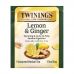 Twinings, Травяной чай, лимон и имбирь, без кофеина, 50 чайных пакетиков, 75 г