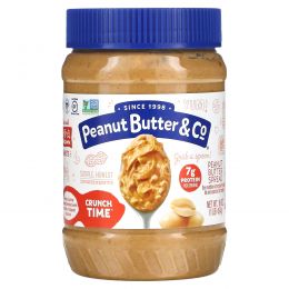 Peanut Butter & Co., Crunch Time, Хрустящее арахисовое масло, 16 oz (454 г)