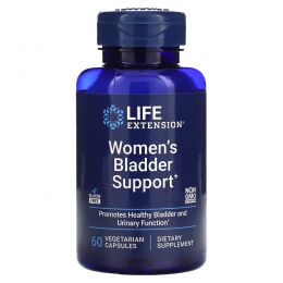 Life Extension, средство для поддержки мочевого пузыря у женщин, 60 вегетарианских капсул