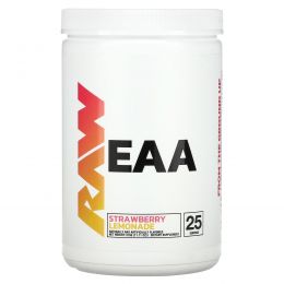 Raw Nutrition, EAA, клубничный лимонад, 315 г (11,11 унции)