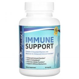 Divine Health, поддержка иммунитета, 90 капсул