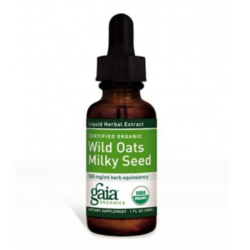 Gaia Herbs, Wild Oats Milky Seed, Organic, 1 fl oz (30 ml)