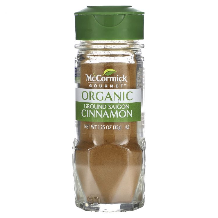 McCormick Gourmet, Organic, Ground Saigon Cinnamon, 1.25 Oz (35 G ...