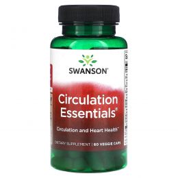 Swanson, Circulation Essentials, 60 растительных капсул