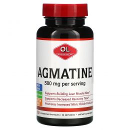 Olympian Labs Inc., Agmatine , 500 mg , 60 Veggie Caps
