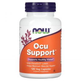 Now Foods, Препарат для глаз Ocu Support, 120 капсул