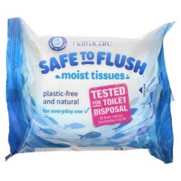 Natracare, Safe to Flush, Moist Tissues, 30 Tissues